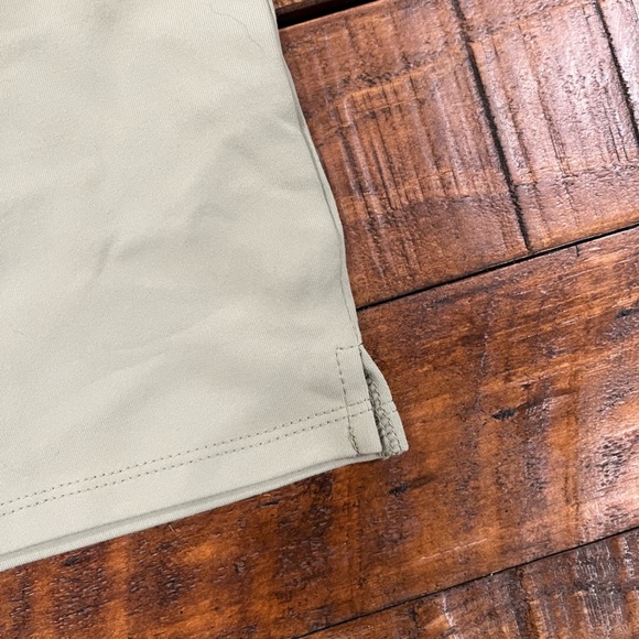 Free People Green Mini Pencil Skirt with Slit - Picture 5 of 5